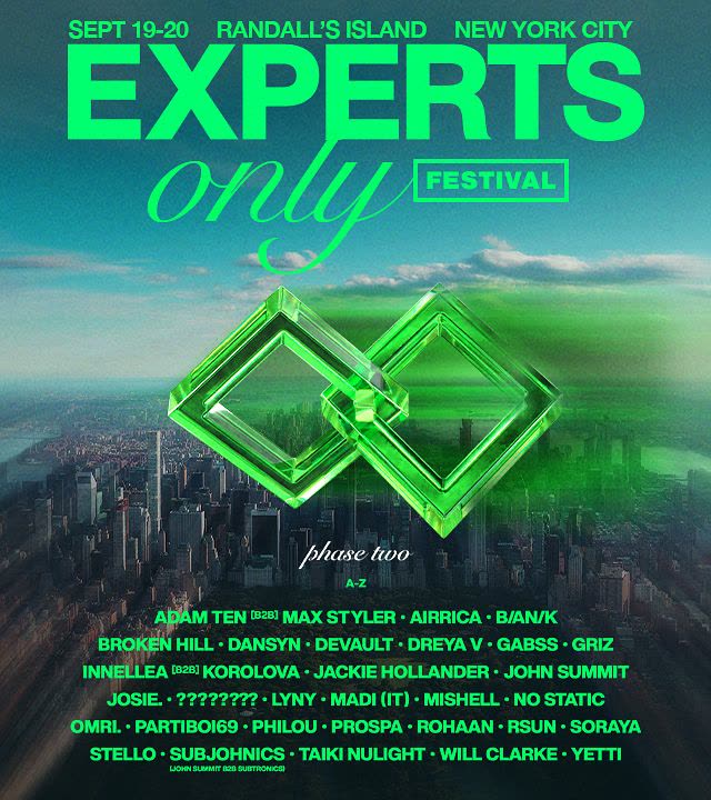 Experts Only Festival official lineup