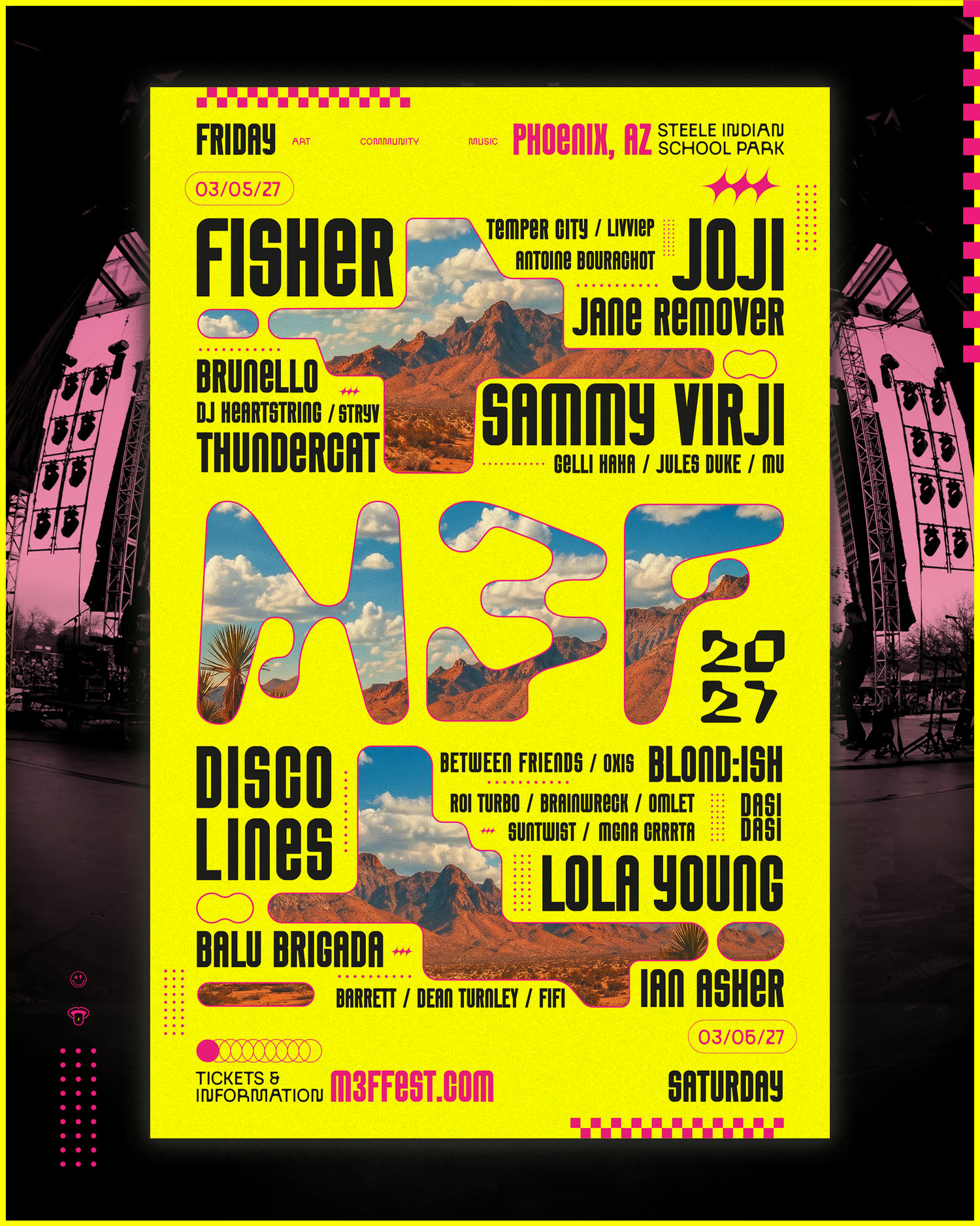 M3F Fest official lineup