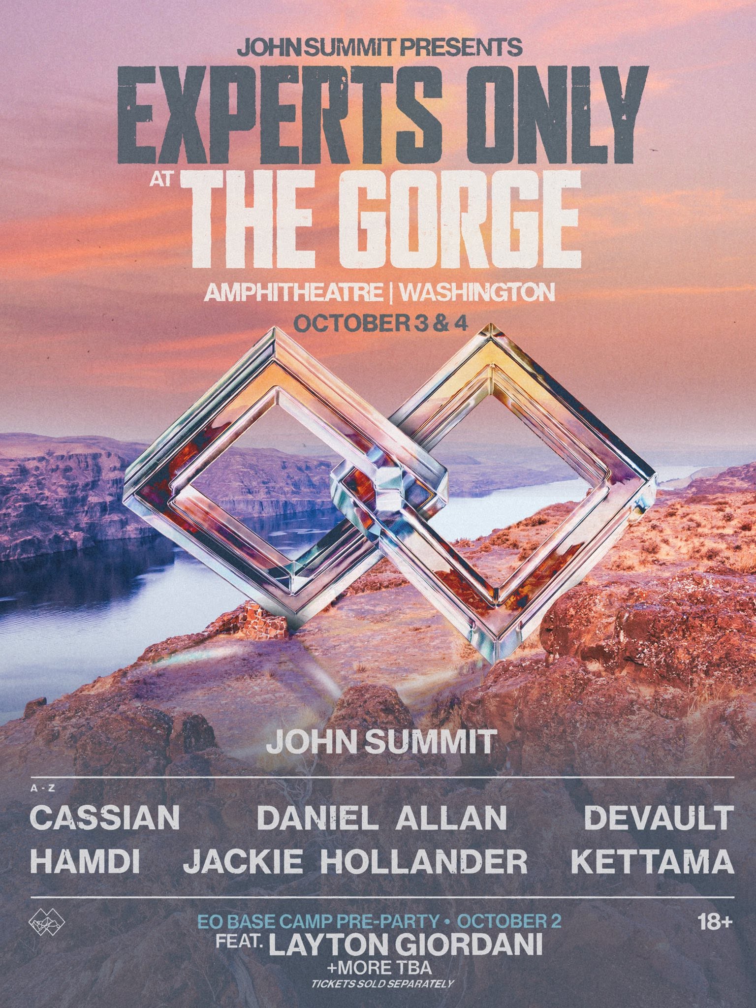 Experts Only at The Gorge