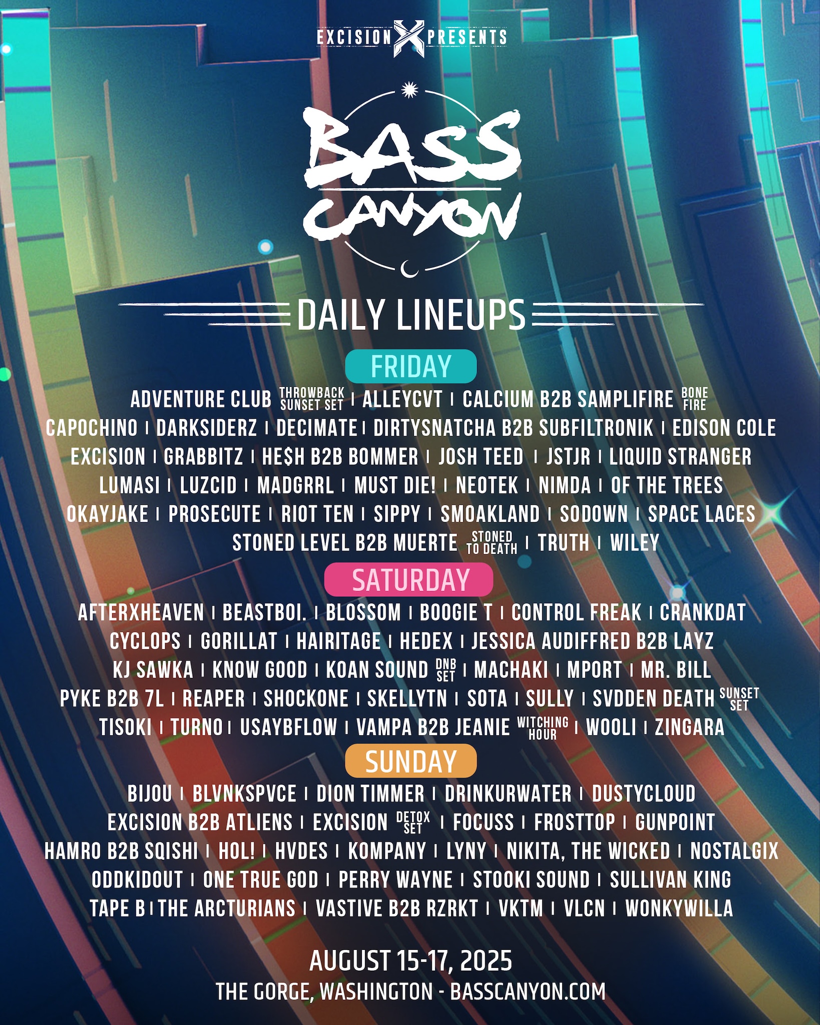 Bass Canyon 2025