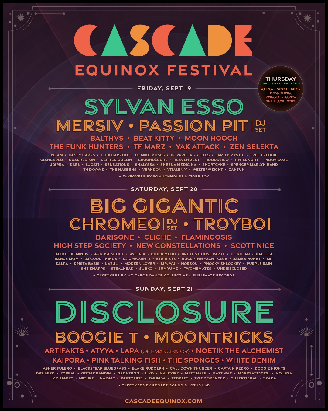 Cascade Equinox Festival 2025