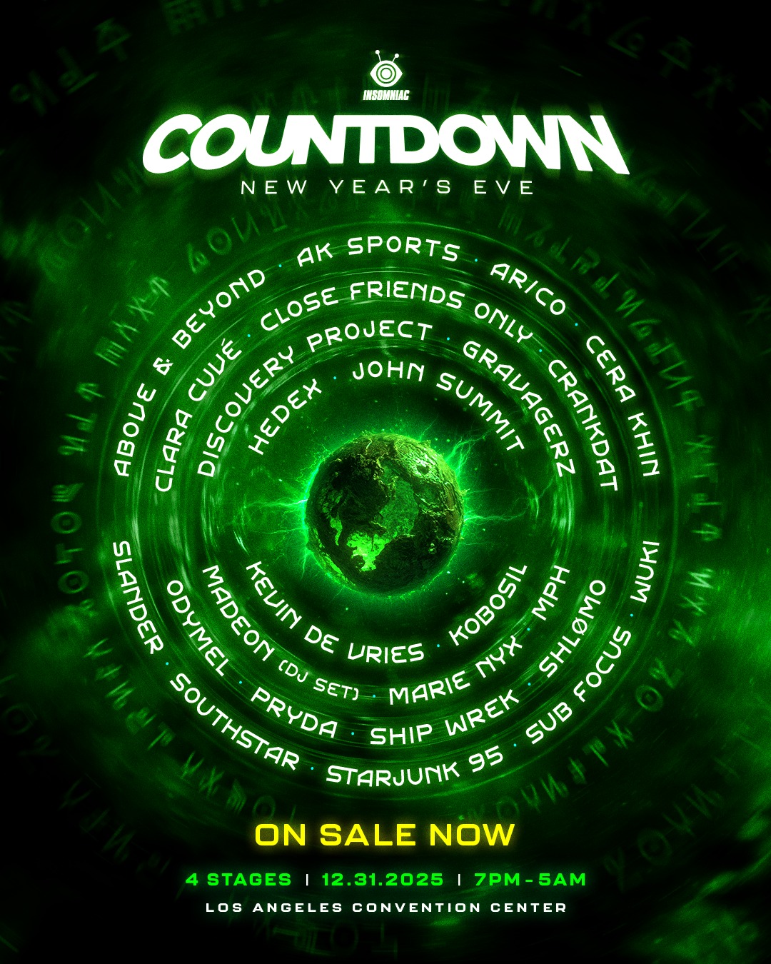 Countdown NYE 2025