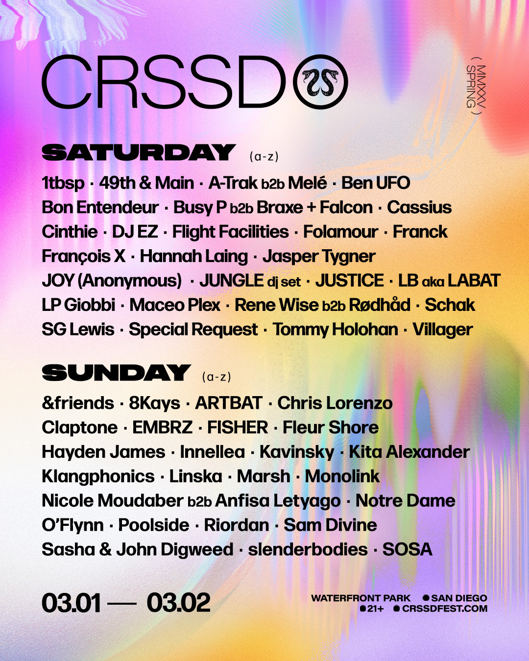 CRSSD Festival Spring 2025
