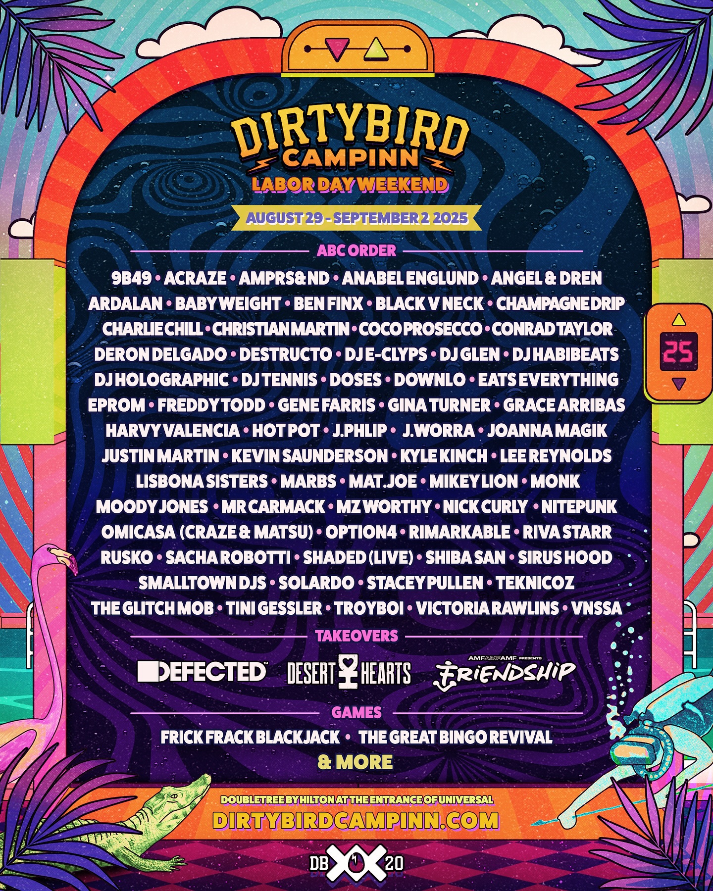 Dirtybird CampINN 2025
