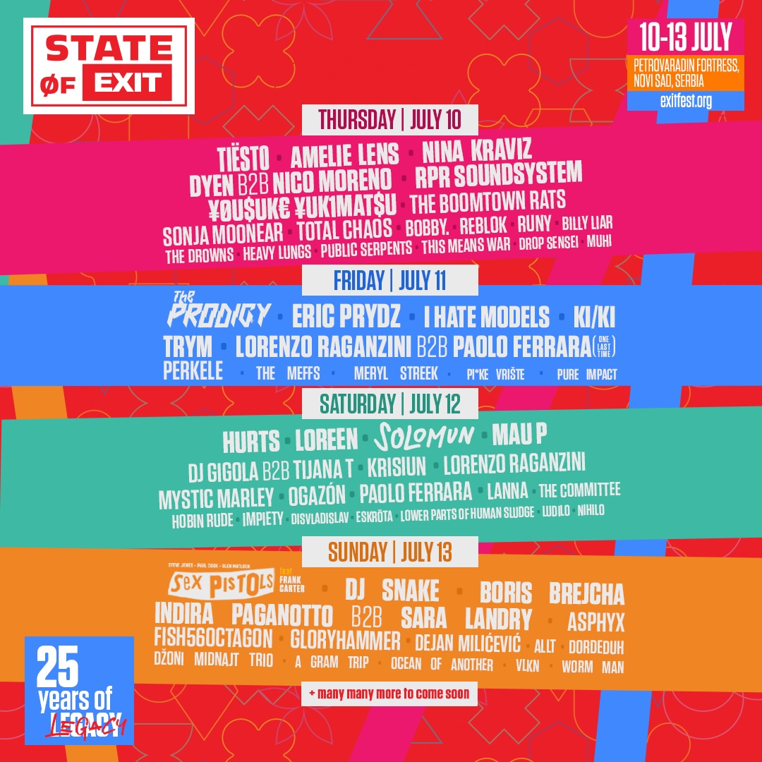 EXIT Festival 2025