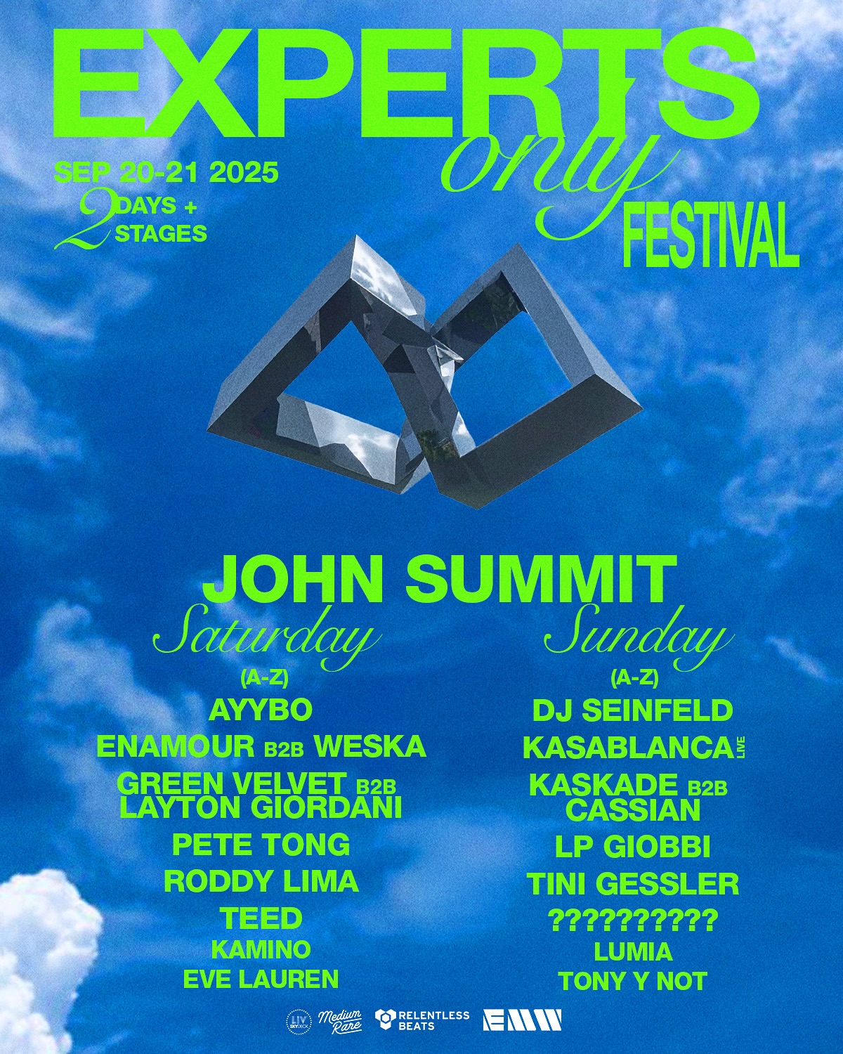 Experts Only Festival 2025