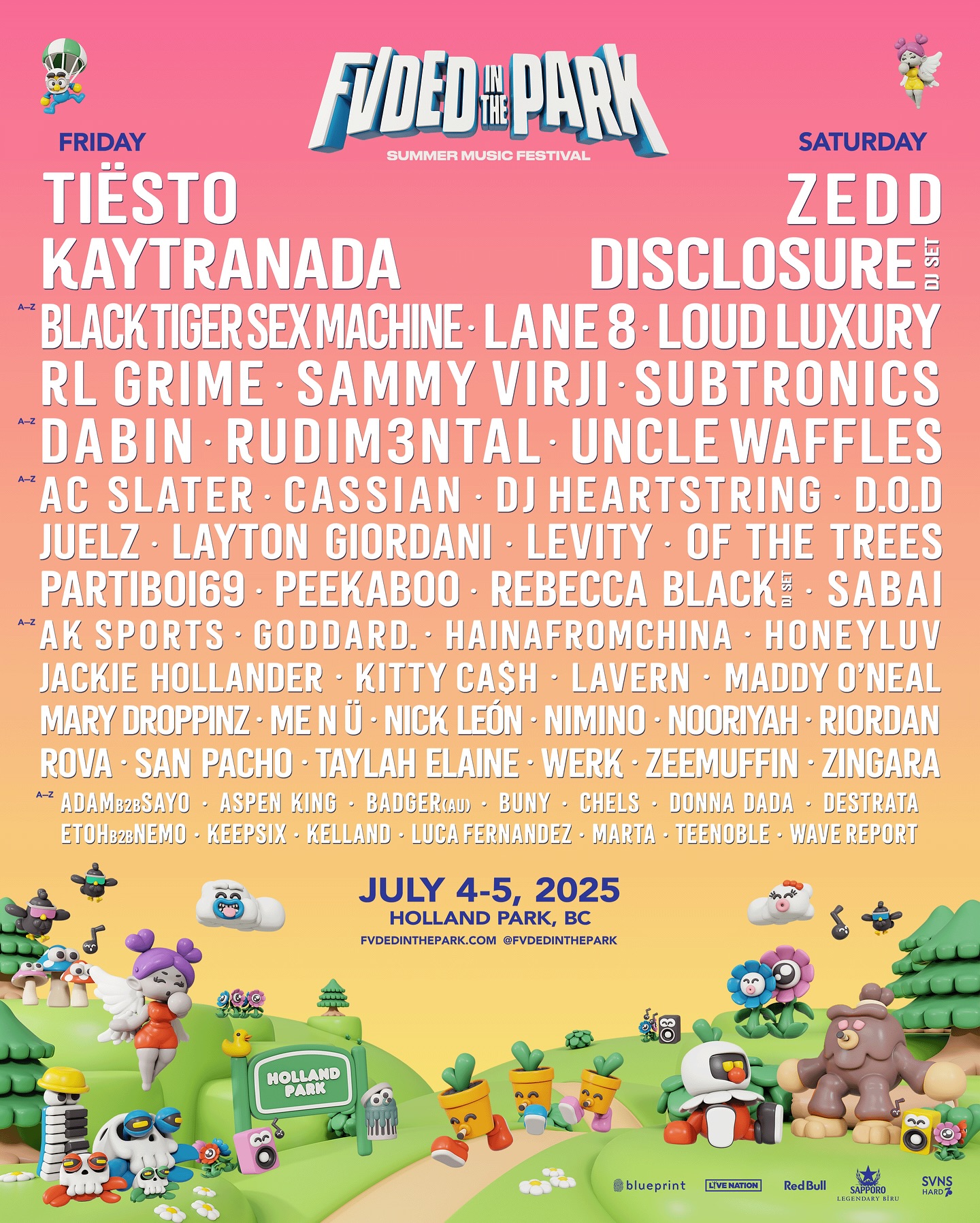 FVDED in the Park 2025