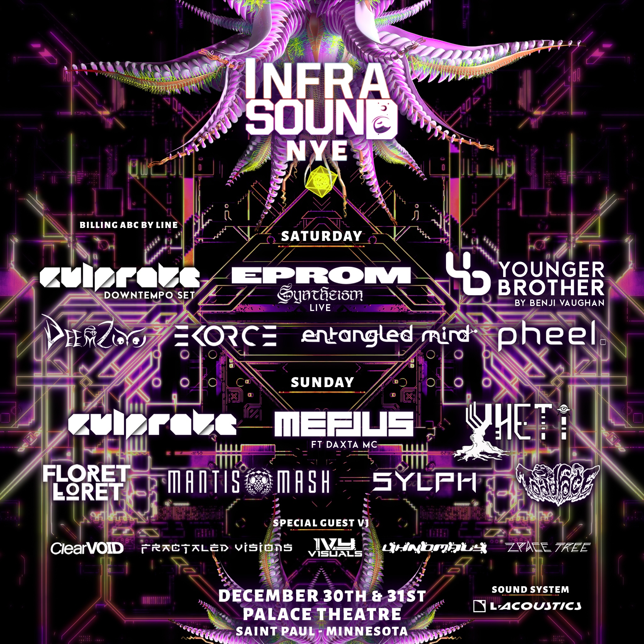 Infrasound NYE 2023