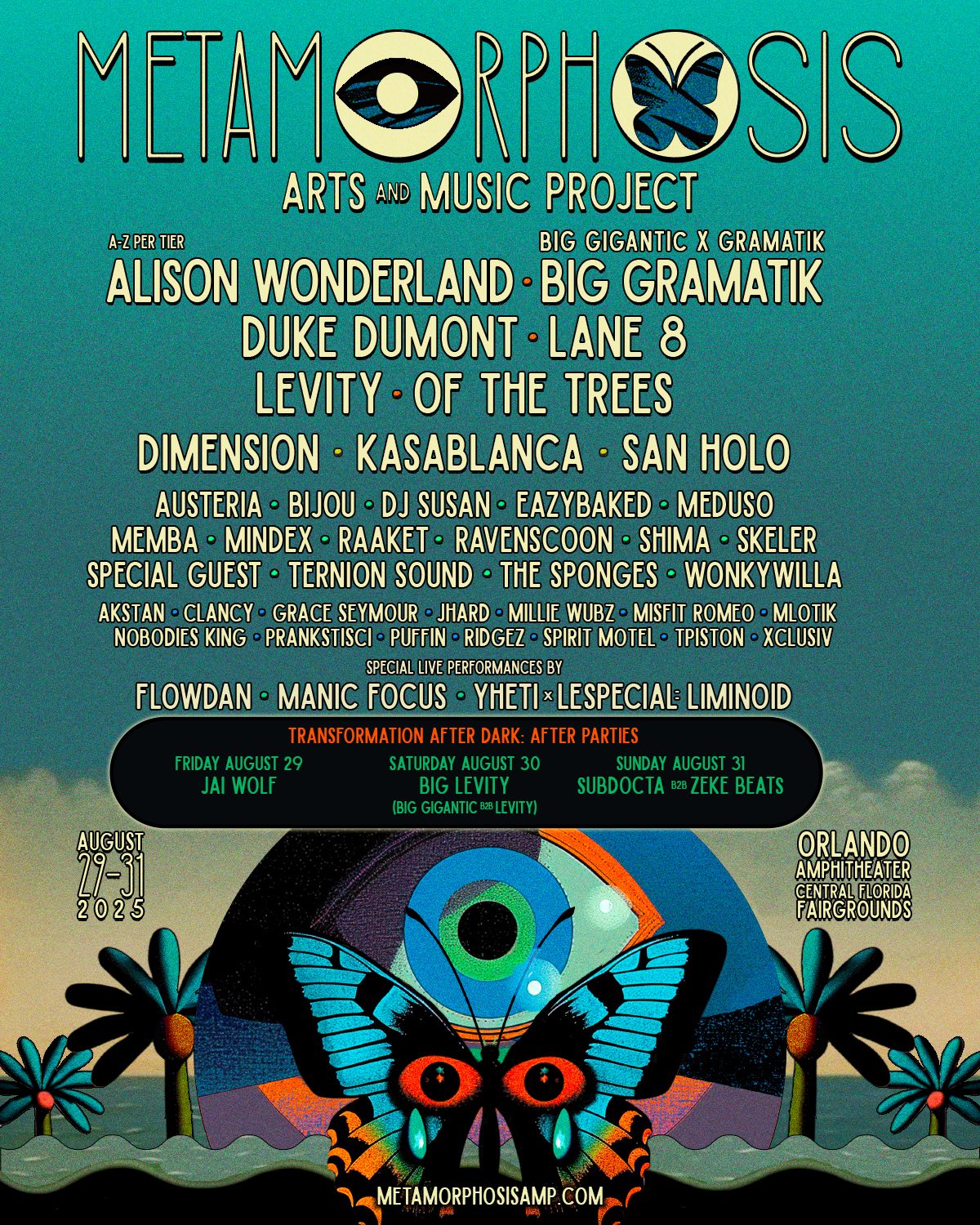Metamorphosis Music & Arts Project 2025