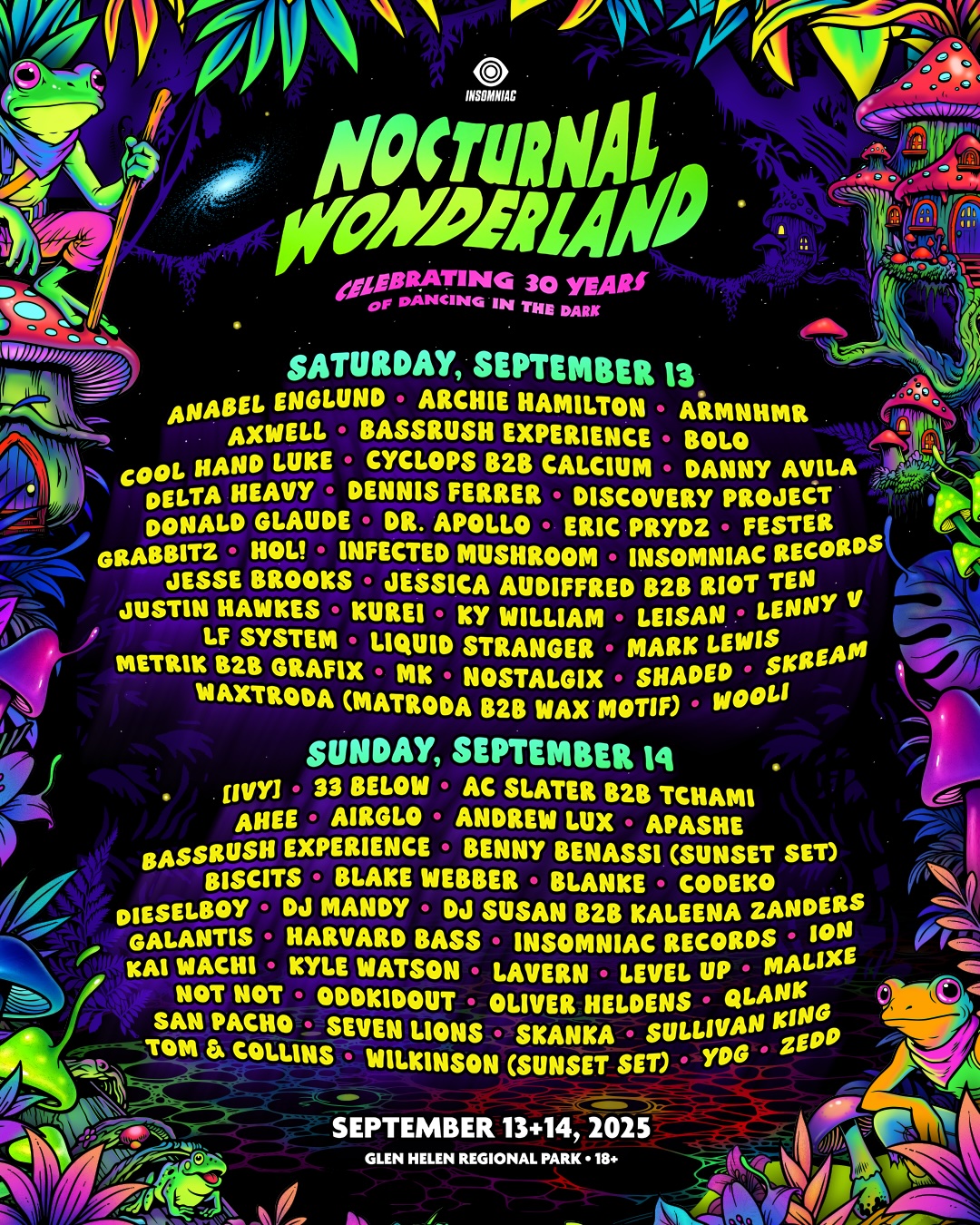 Nocturnal Wonderland 2025