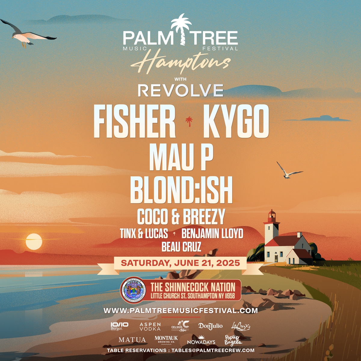 Palm Tree Music Festival Hamptons 2025