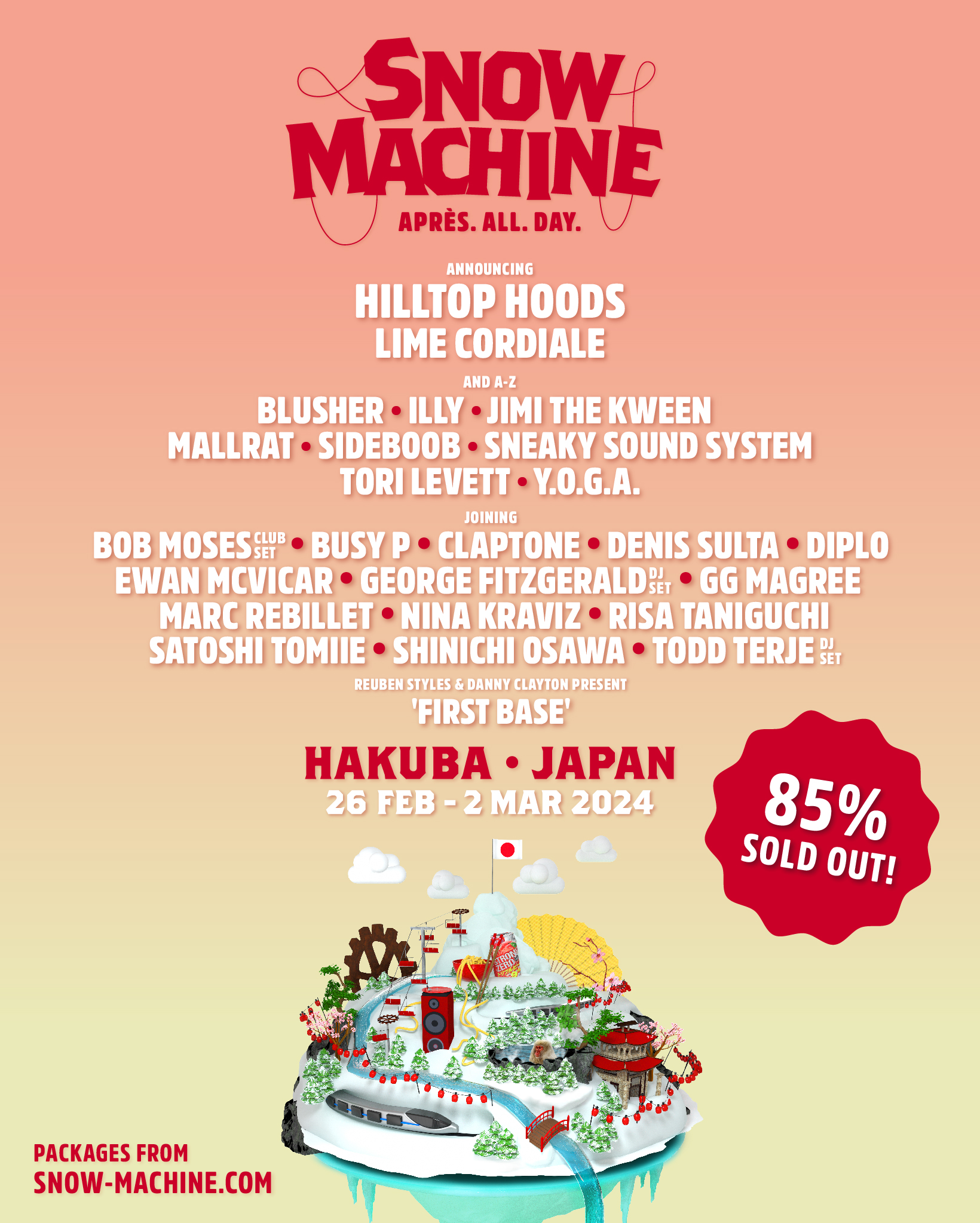 Snow Machine Japan 2024