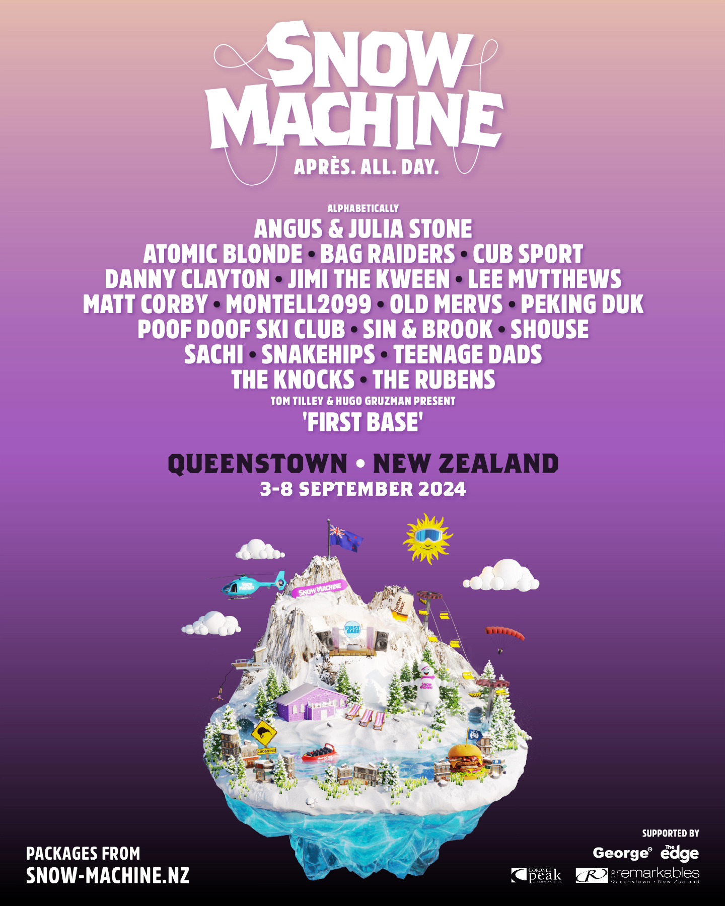 Snow Machine New Zealand 2024