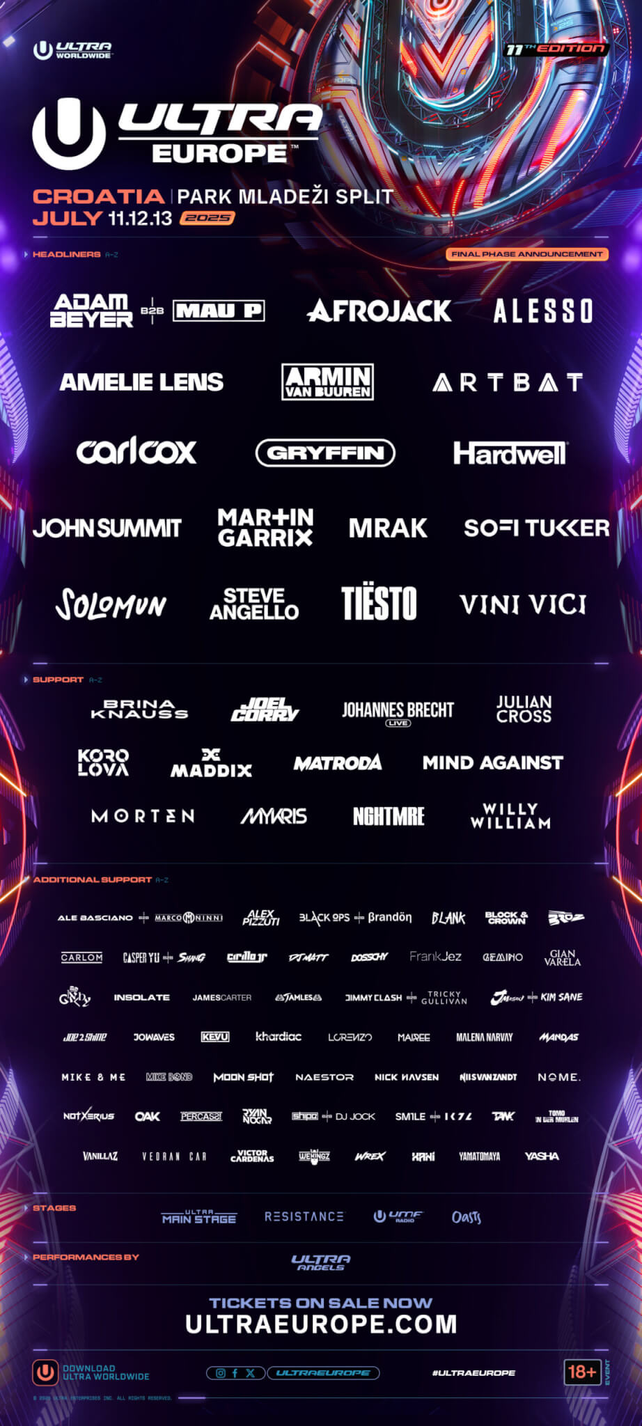 Ultra Europe 2025