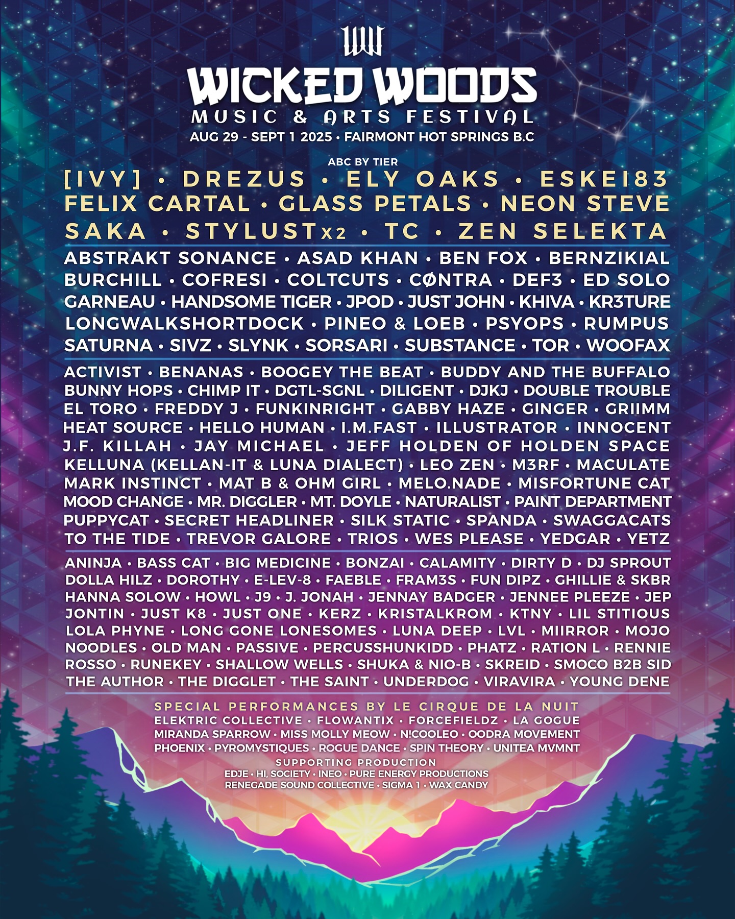 Wicked Woods Music Festival 2025