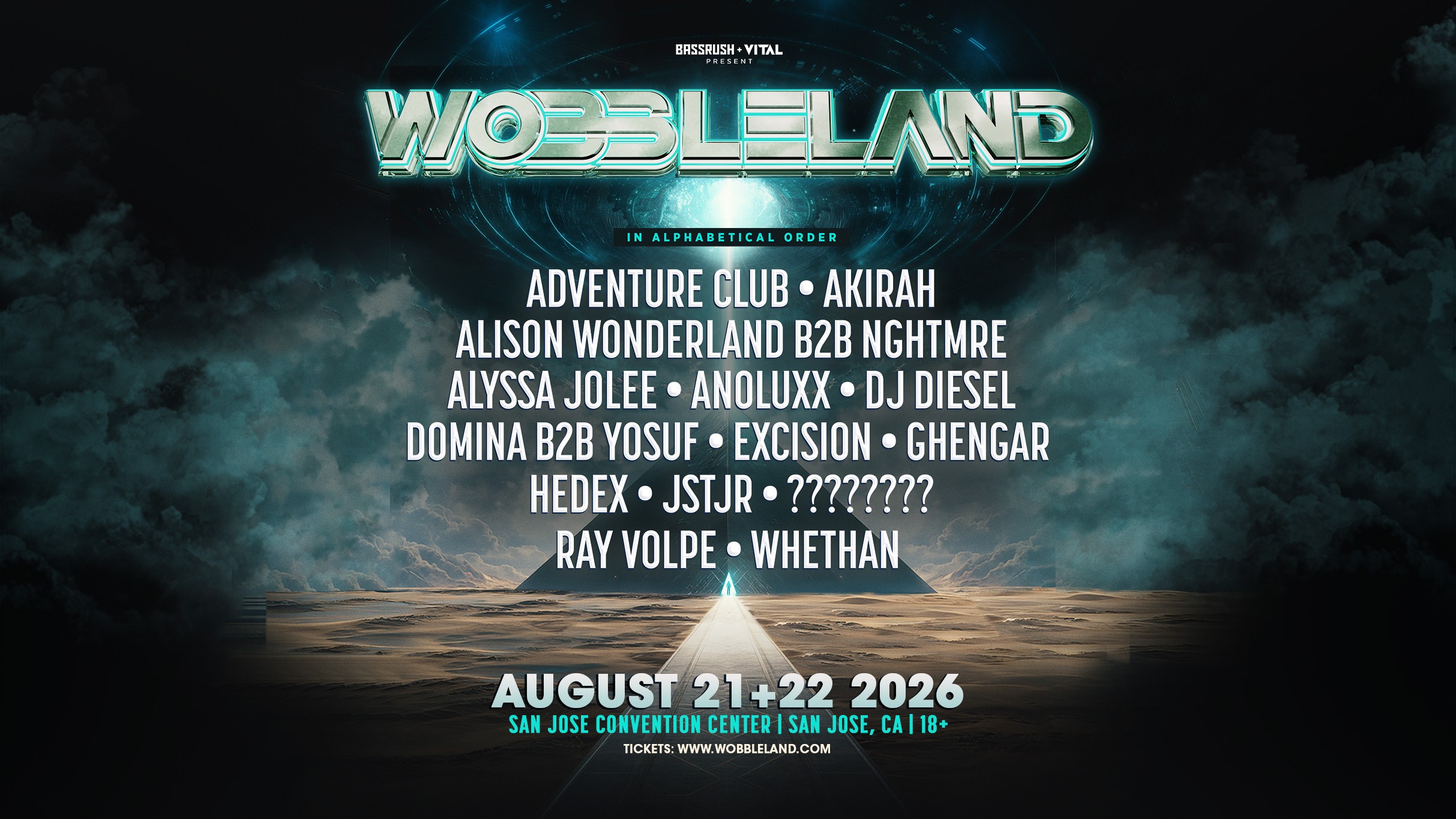 Wobbleland official lineup